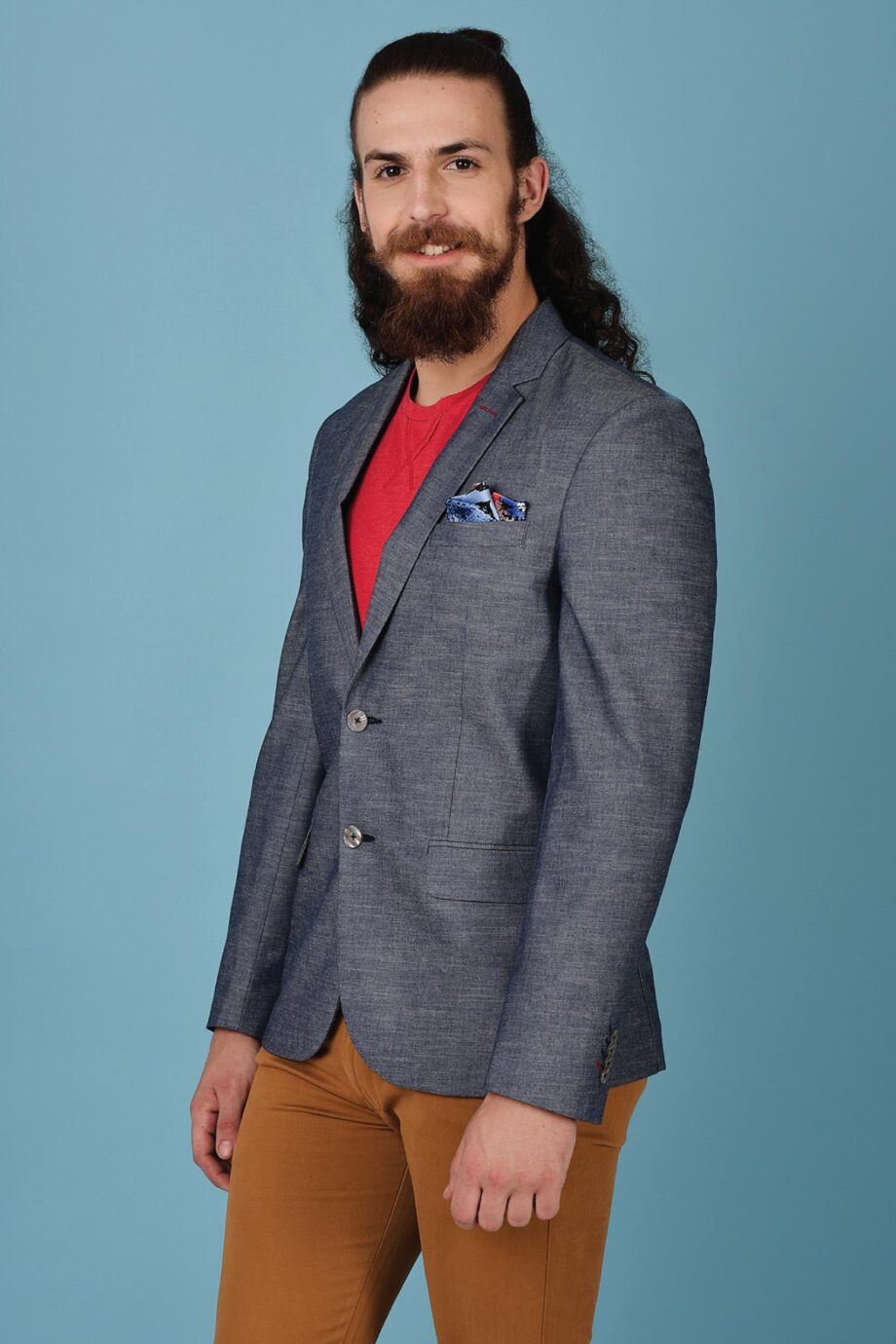 Slub Summer Blazer