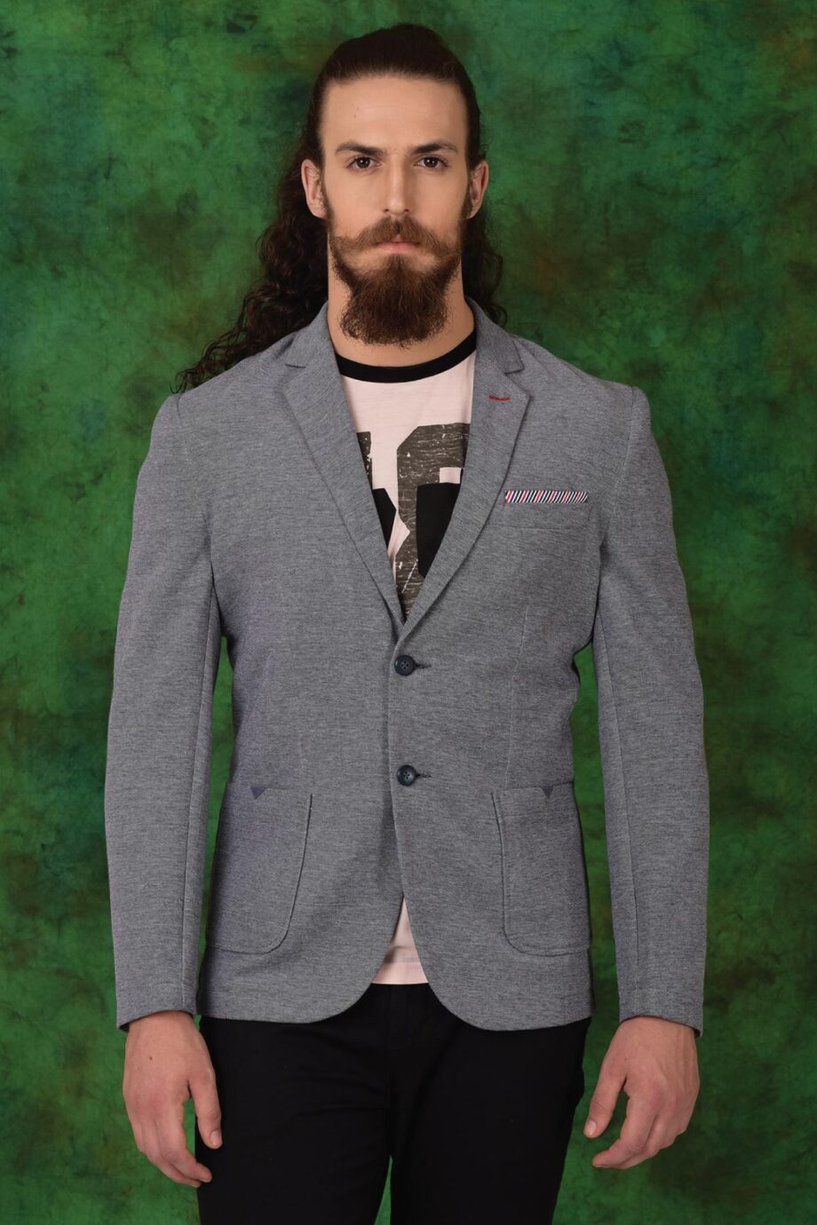 Pocket Patch Summer Blazer