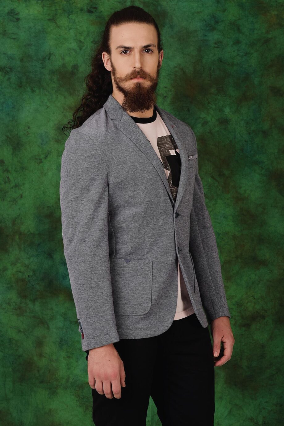 Pocket Patch Summer Blazer