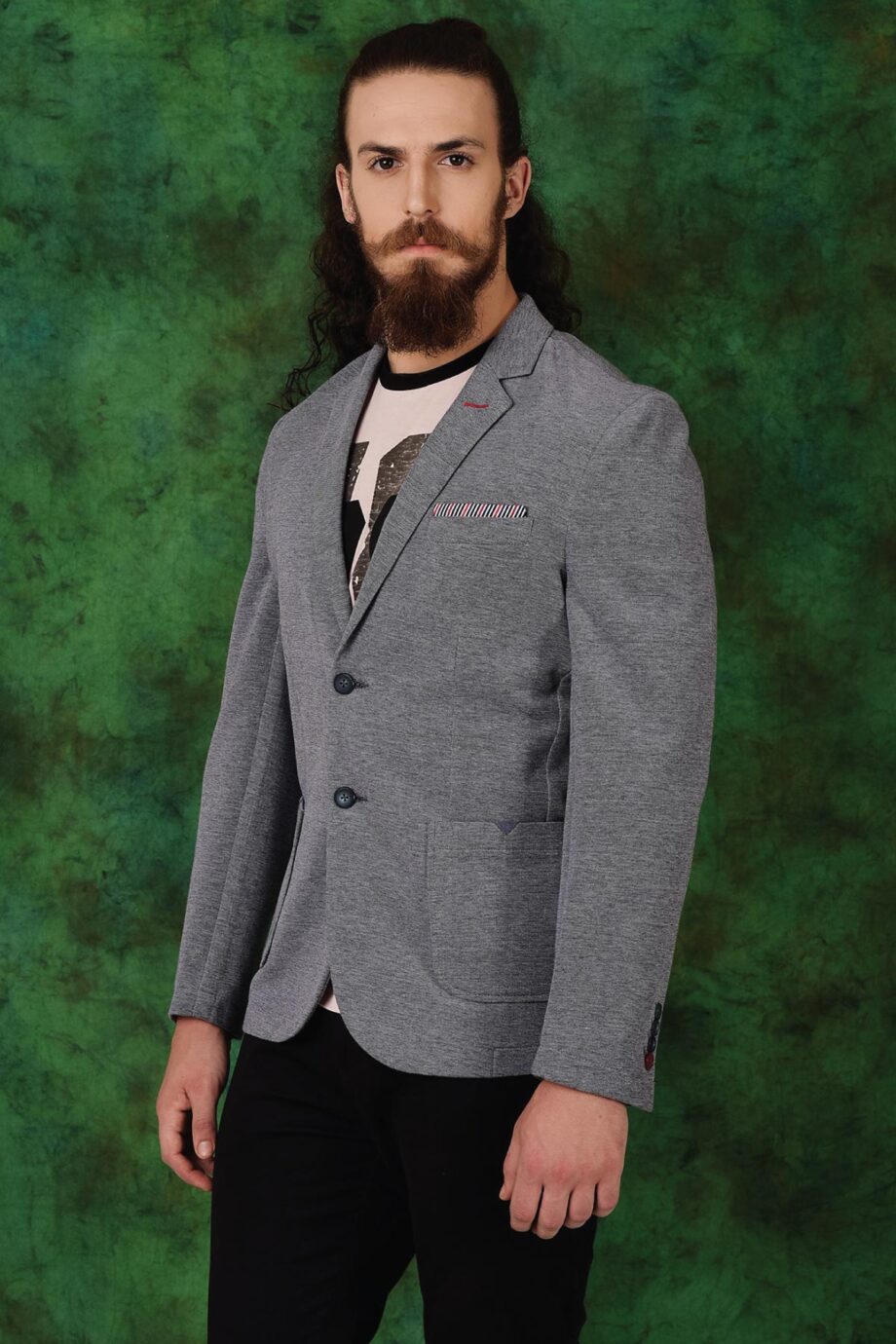 Pocket Patch Summer Blazer
