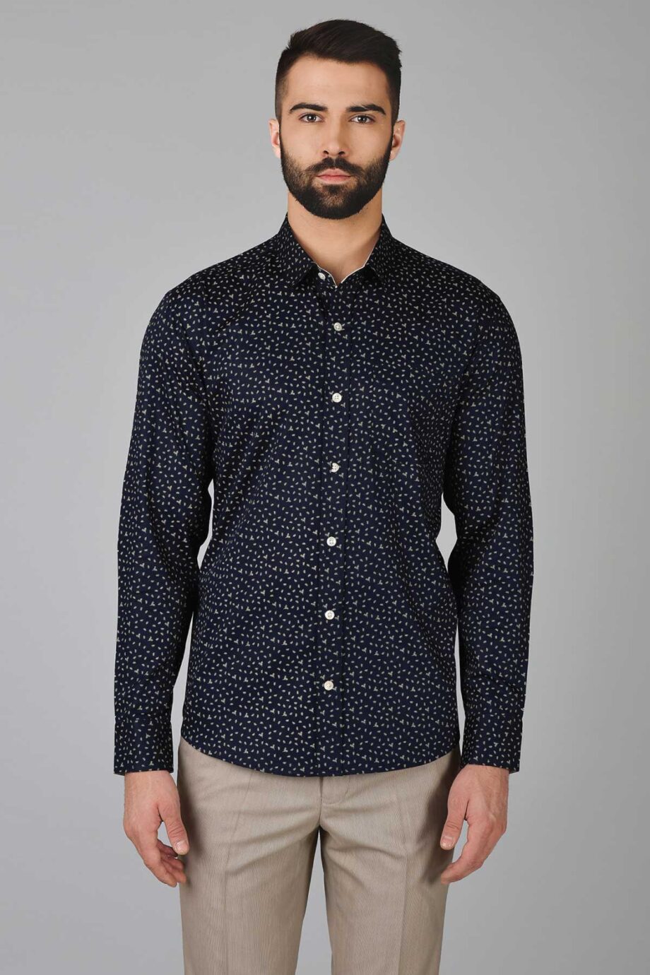 Leaf Print Shirt