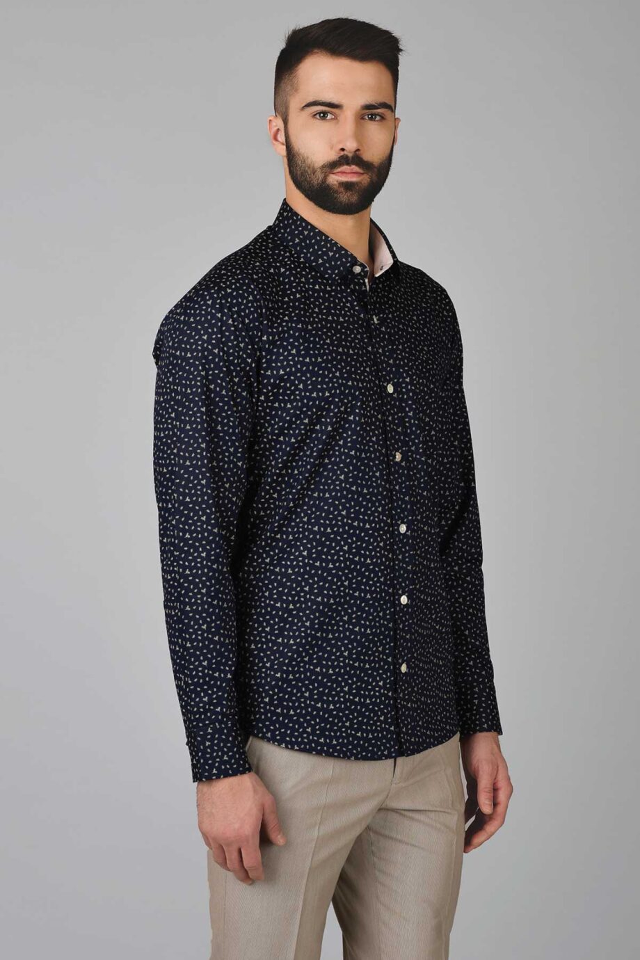 Leaf Print Shirt