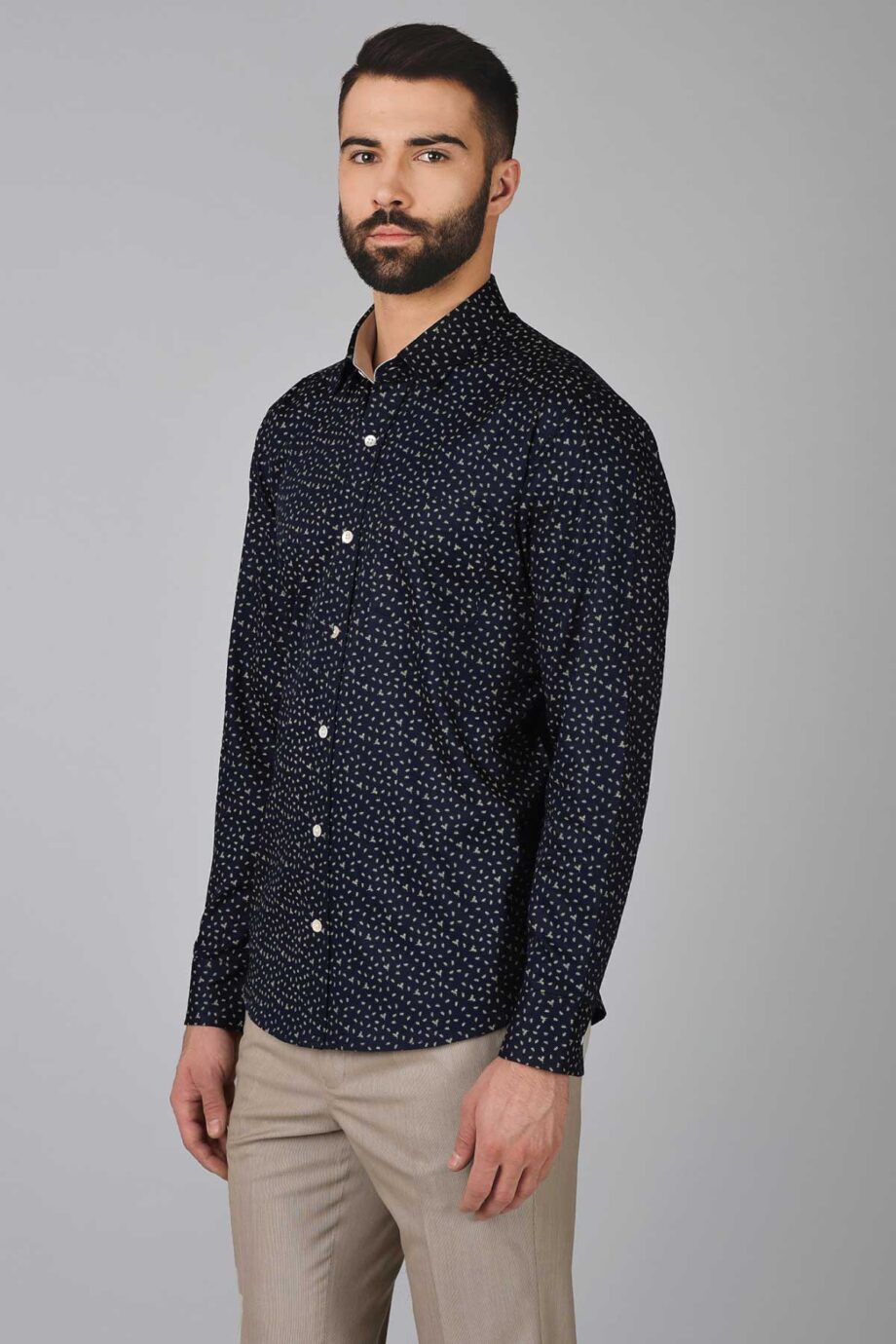 Leaf Print Shirt
